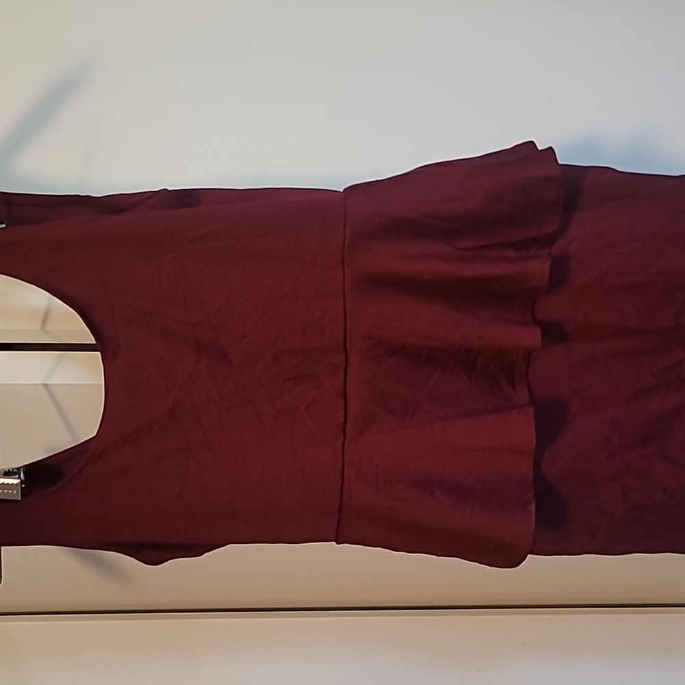 Darling red mini dress